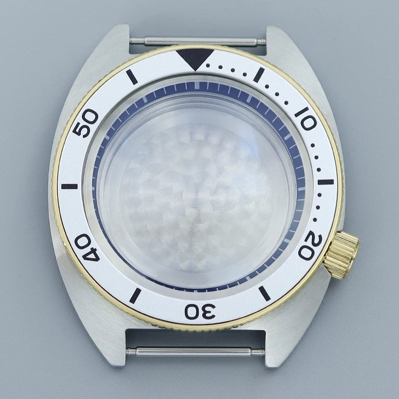 41mm NH35 Watch Case Stainless Steel Accessories For NH35 NH34 Mod Abalone NH36 NH70 Movement 28.5mm Dial Sapphire Crystal Glass