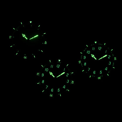 Baltany 38MM Military Watch Men  S2076 NH38 Automation Stainless Steels 100m Waterproof Vintage Khaki Aviation Homage Watch