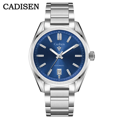 CADISEN C8227 Dress Watch Luminous NH35 AR Sapphire 10Bar 40MM