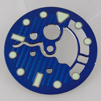 blue dial