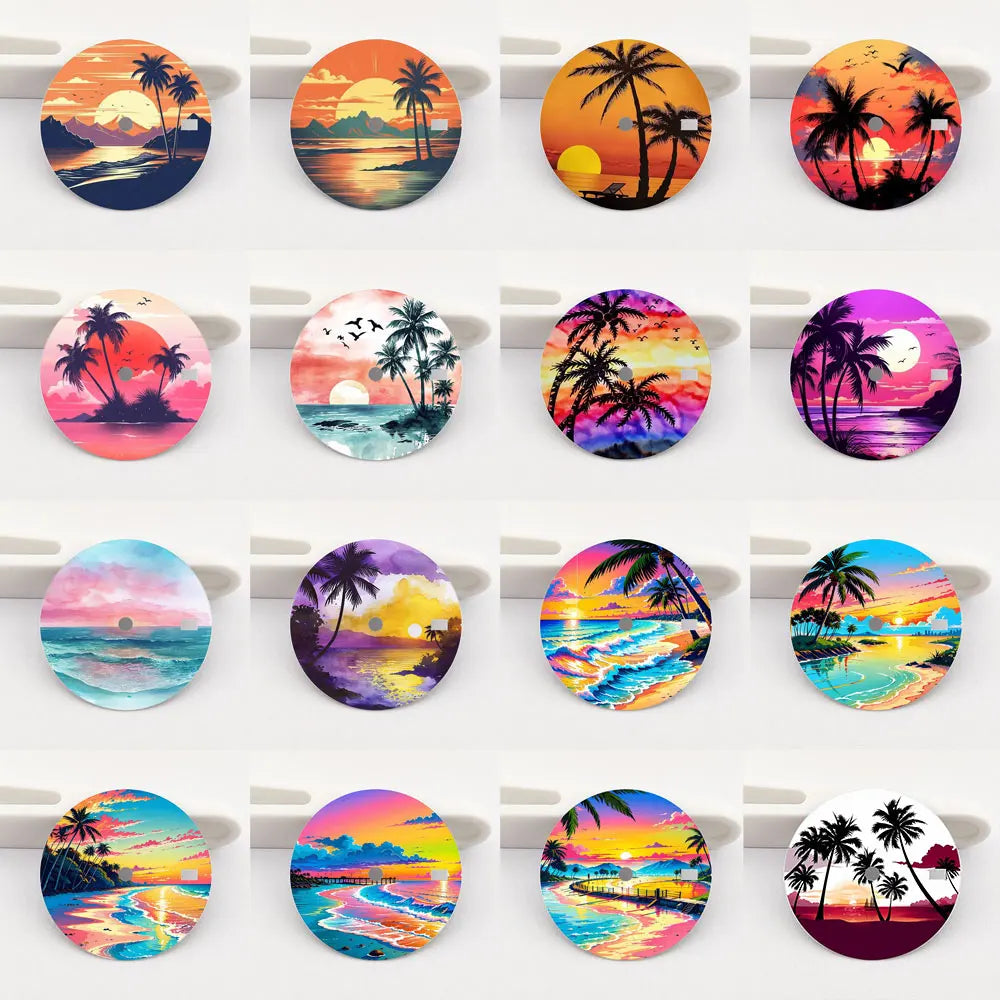 Watch dial 28.5mm dial NH35 dial creative color-printed series dial is suitable for NH35/36 movement watch accessories