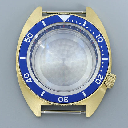 41mm NH35 Watch Case Stainless Steel Accessories For NH35 NH34 Mod Abalone NH36 NH70 Movement 28.5mm Dial Sapphire Crystal Glass