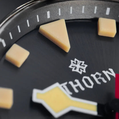 THORN SHY036 Titanium Sub Diver 39MM  Vintage PT5000  Automati Sapphire C3 Super Luminous 20bar