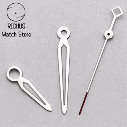 NH35 Silver Watch Hands Green Luminous Fit NH35 NH36 Movement Watch Accessories