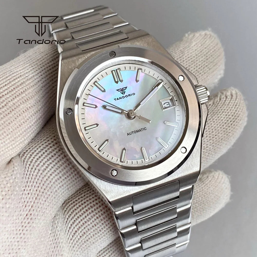 Tandorio Engineer Watch TD331  NH35 Sapphire 40mm Business 20bar