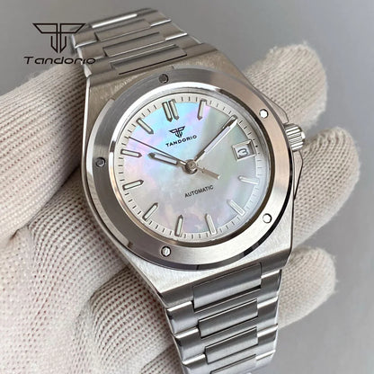 Tandorio Engineer Watch TD331  NH35 Sapphire 40mm Business 20bar