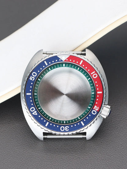 45mm Men's Watch nh35 Cases For NH35 NH36 Modified Abalone NH34 nh38 nh70 4R36 Movement 28.5mm Dial Sapphire Crystal Waterproof