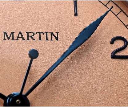 San Martin 38.5mm Men's Mechanical Watch NH35 Vintage Pilot Simple Fashion Wristwatch Baked Varnish Blue Hands 10 Bar Clock