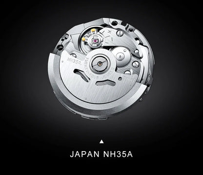 CADISEN C8227 Dress Watch Luminous NH35 AR Sapphire 10Bar 40MM