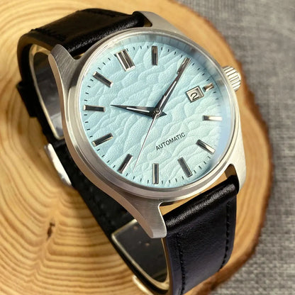 Tandorio pilot Automatic Watch 39mm NH35A Movement 20ATM Auto Date Sapphire TD159