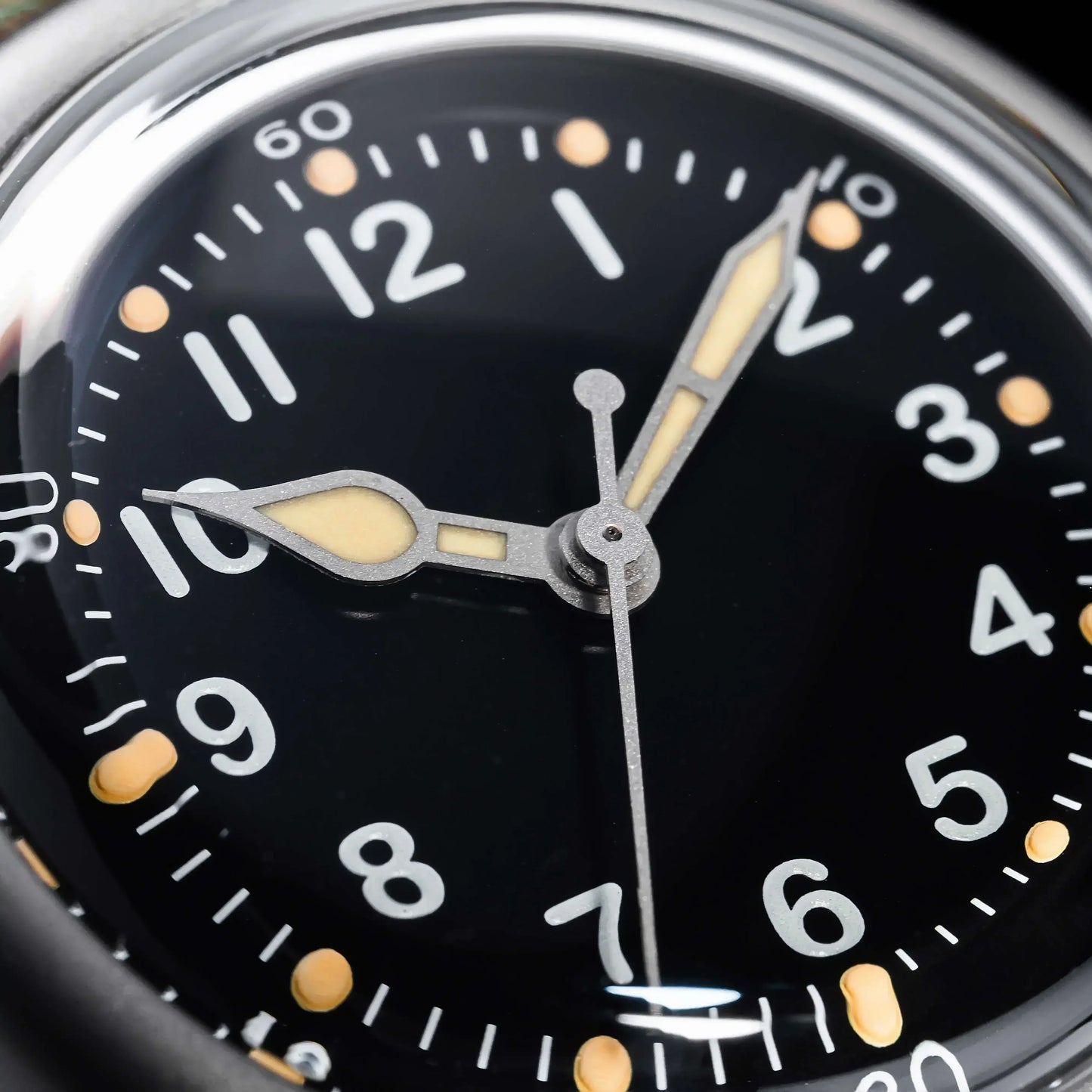 THORN SHY040 A11 Titanium Pilot Watch Military Retro NH35 AR Sapphire Luminous bullet in the back