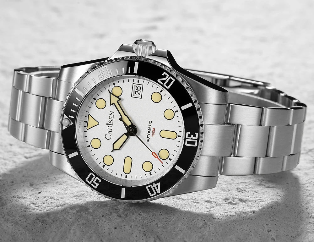 CADISEN C8238 Submariner Diver NH35 Automatic Ceramic Bezel Sapphire 10Bar