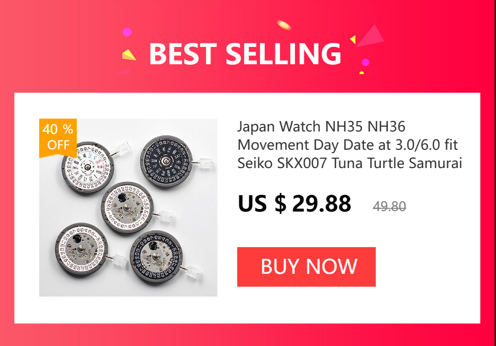 28.5mm Watch Dial NH35 NH36 Dial fit For SKX007 SPRD 6105 Tuna SPB185 SPB187 Watch Cases Feet 3.0 3.8 4.1 Green Luminous Dial