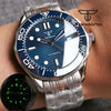 Tandorio 41mm NH35A PT5000 Diver SapphireCeramic seamaster 5Bar TD221