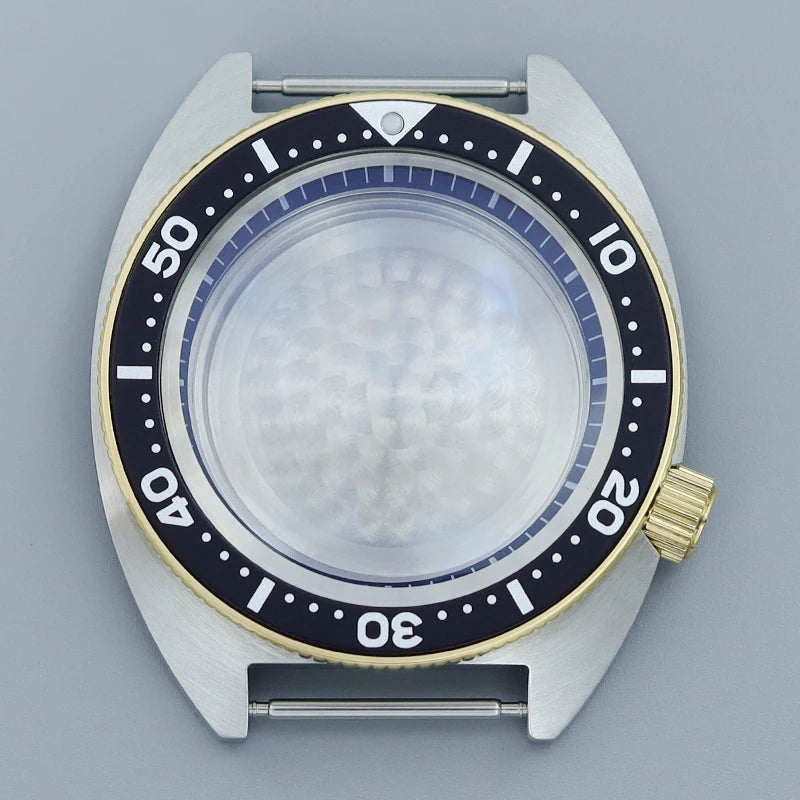 41mm NH35 Watch Case Stainless Steel Accessories For NH35 NH34 Mod Abalone NH36 NH70 Movement 28.5mm Dial Sapphire Crystal Glass