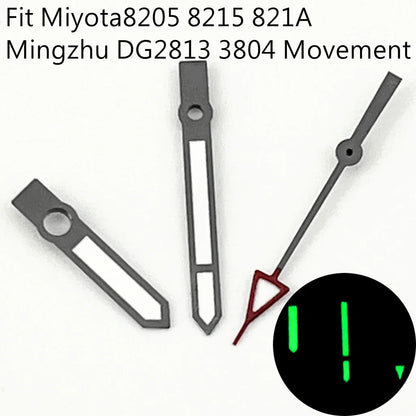 ETA Hands Silver/Black Watch Hands Fit NH35 NH36 PT5000 ETA2836 2824 DG2813 3804 Miyota8215 8205 821A Movement Watch Accessories
