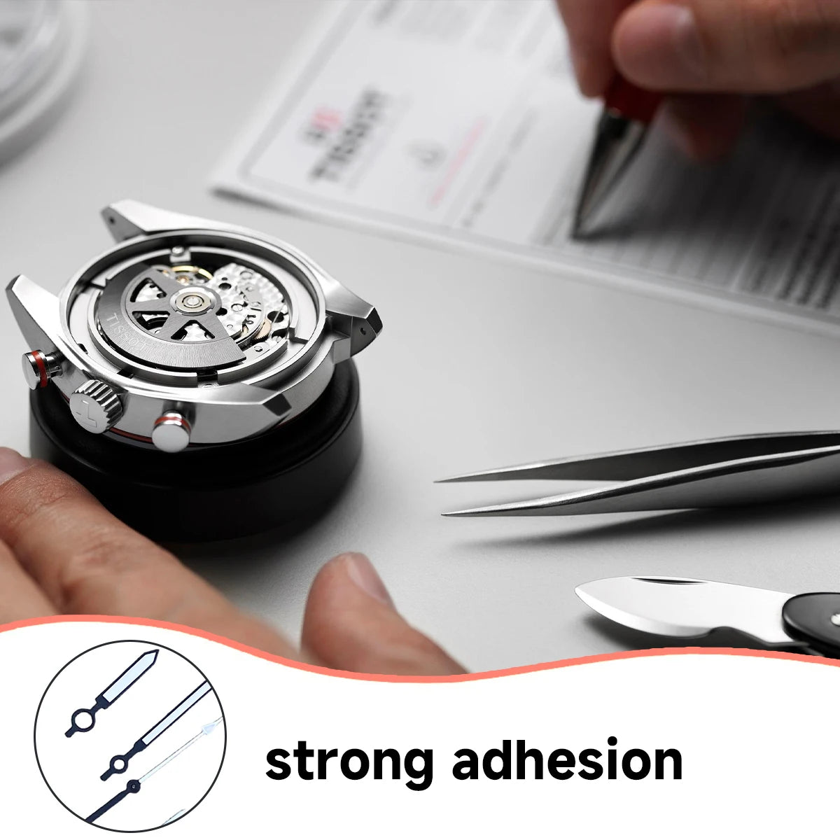 DIY Modified Watch Hands for VK63 Movement 6 Hands Black White Green Luminous Watch Accessories for Quartz VK63 Movement