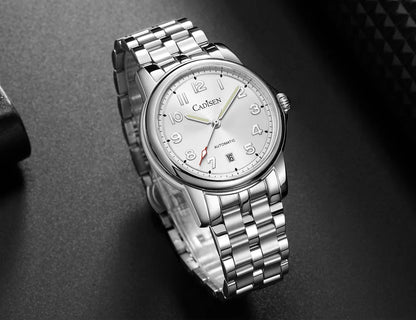 CADISEN C8235 Dress Watch 39MM MIYOTA 8215 Sapphire 5bar Luminous
