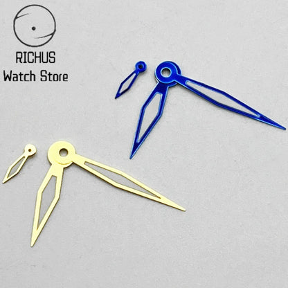 ETA6497 Watch Hands Silver/Blue/Gold/RoseGold Green Luminous Fit ETA 6497 6498 ST3600 3620 Movement Accessory Part