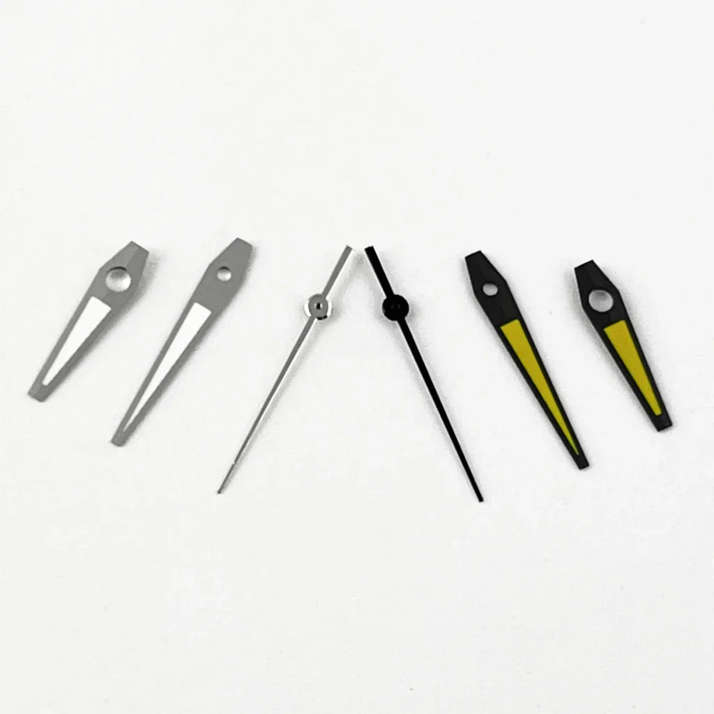 NH35 Watch Hands Silver/Gold/Black/Rose Gold Luminous Watch Hands Fit NH35 NH36 ETA2824 2836 PT5000 Movement Watch Accessories