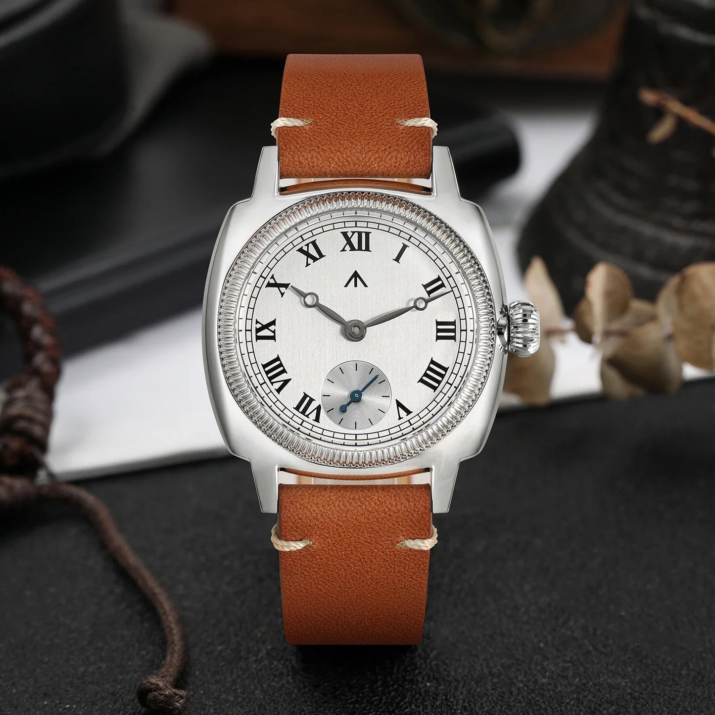 Militado ML03 Quartz Watch VD78 Square Watch Domed AR Sapphire 100M Waterproof 36mm