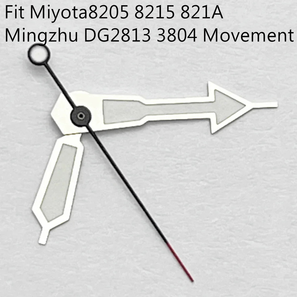 Watch Hands Green Luminous Fit NH35 NH36 ETA2824 2836 Miyota 8205 8215Mingzhu DG2813 3804 Movement Watch Accessories
