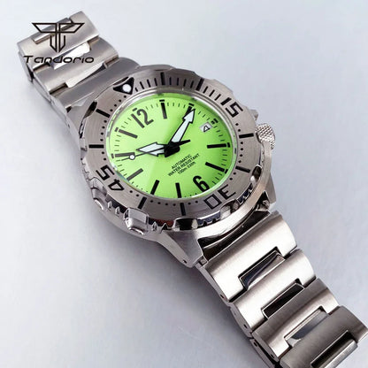 WristFull Monster Watch WFM004 Green Dial FUll Lume NH35A 42mm 20BAR Sapphire