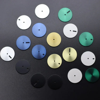 28.5mm Watch Dial Solid Colored Watch Face DIY Watch Replacement Parts Accessories AP Faces Fit NH35/NH36 Movement