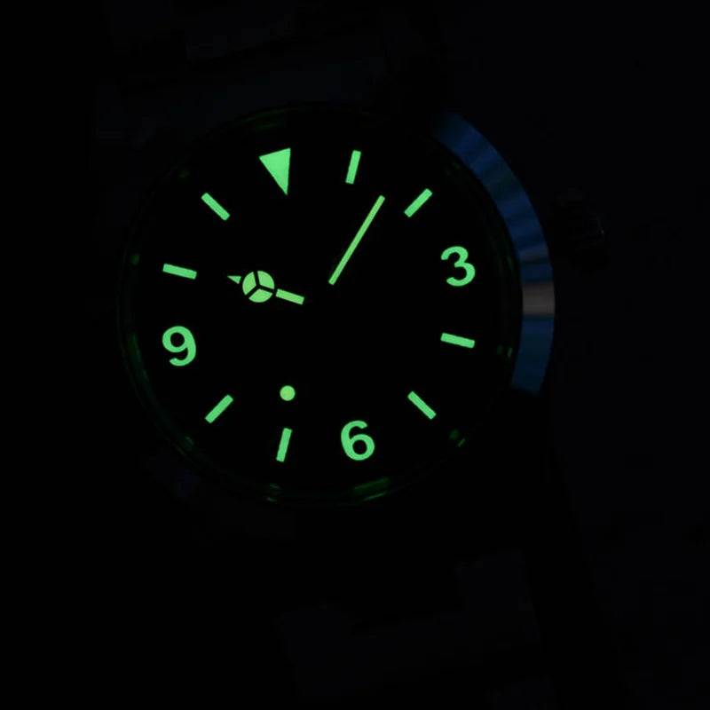 Baltany 36MM 1963 Explorer Watch Man S4066 Sapphire 200M Waterproof Stainless Steel Bracelect Vintage NH38 Auto Dress Watches