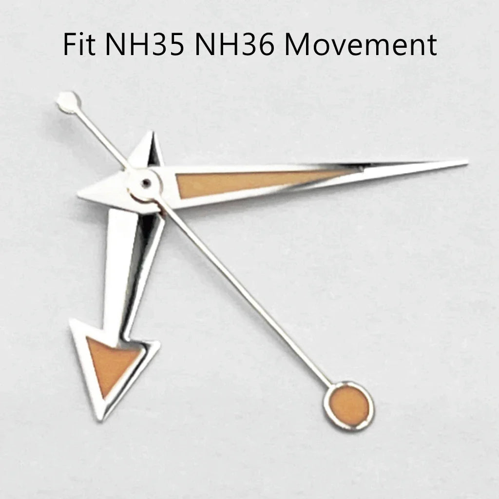 NH35 Watch Hands Green Luminous Fit NH35 NH36 PT5000 ETA2836 2824 DG2813 3804 Miyota8215 8205 821A Movement Watch Accessories