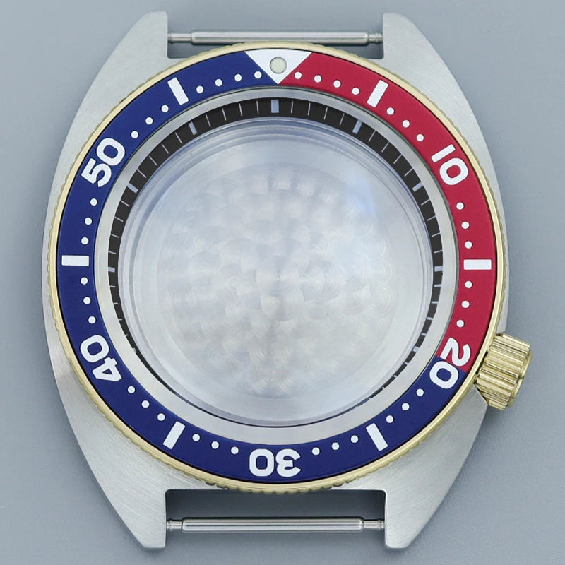 41mm NH35 Watch Case Stainless Steel Accessories For NH35 NH34 Mod Abalone NH36 NH70 Movement 28.5mm Dial Sapphire Crystal Glass