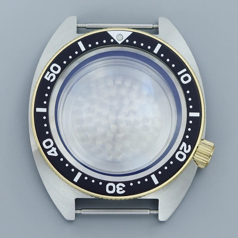 41mm NH35 Watch Case Stainless Steel Accessories For NH35 NH34 Mod Abalone NH36 NH70 Movement 28.5mm Dial Sapphire Crystal Glass