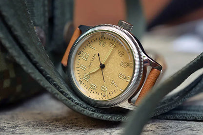 Baltany 38MM A11 Military Automatic Watch Man S2031B Sapphire Crystal 10ATM Stainless Steel NH38 Retro Mechaincal Wristwatches