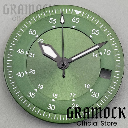 28.5mm Sterile Dial With Luminous Hands Fit ETA2824 2836 Miyota8215 821A Mingzhu DG2813 3804 Seagull 1612 Movement