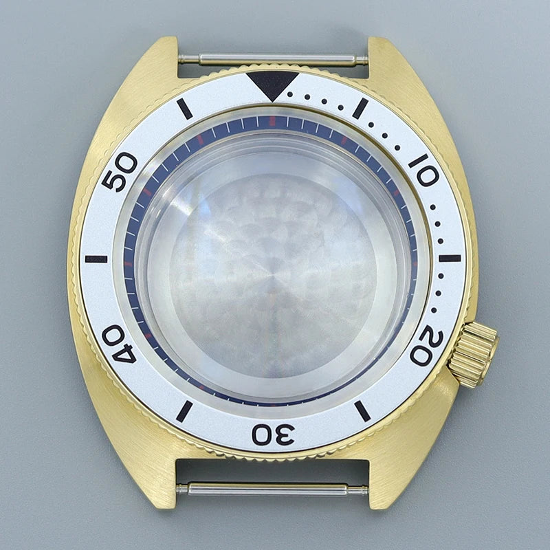 41mm NH35 Watch Case Stainless Steel Accessories For NH35 NH34 Mod Abalone NH36 NH70 Movement 28.5mm Dial Sapphire Crystal Glass