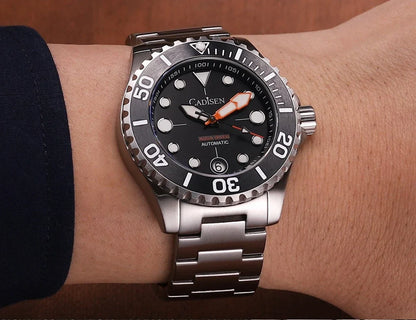Cadisen C8232 Submariner DIVER  NH35A 100M Waterproof Luminous AR Sapphire 40MM