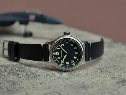 Baltany 38MM A11 Military Automatic Watch Man S2031B Sapphire Crystal 10ATM Stainless Steel NH38 Retro Mechaincal Wristwatches