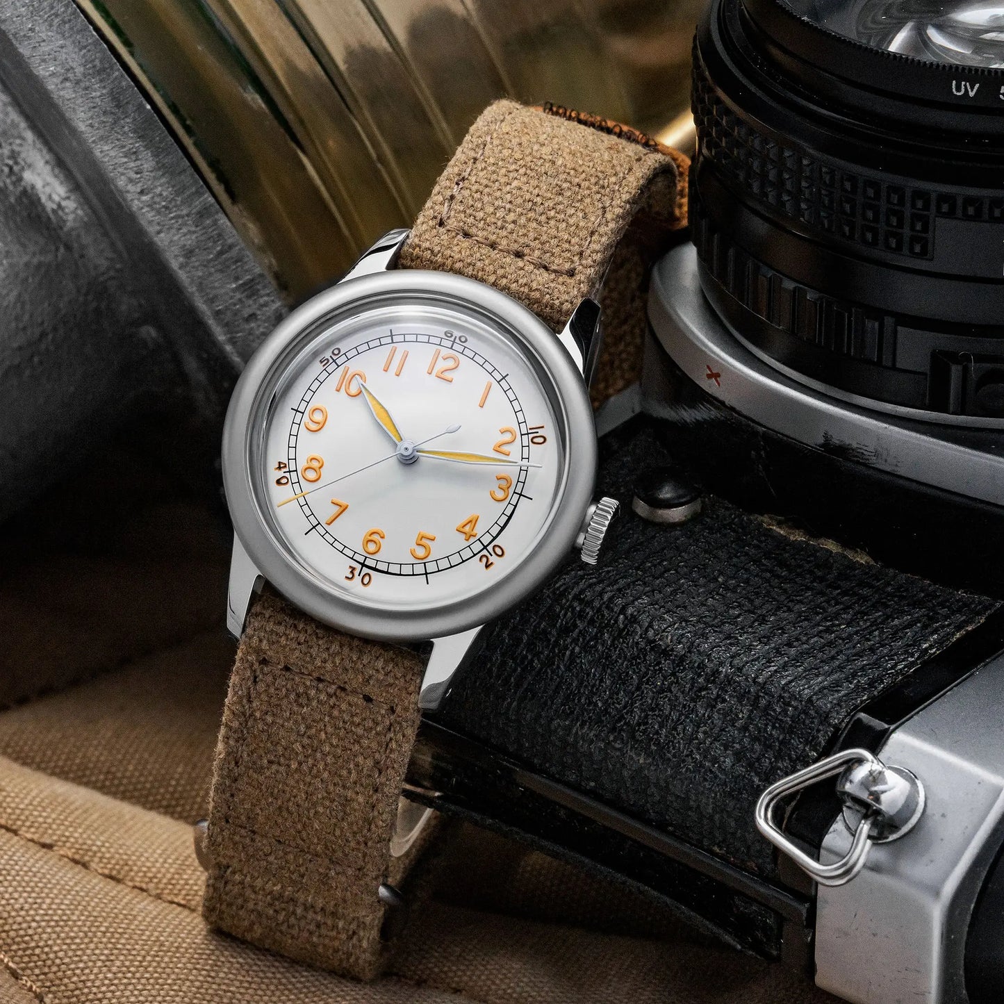 THORN SHY040 36MM Pilot watch Luminous AR Sapphire NH35 Automatic A11