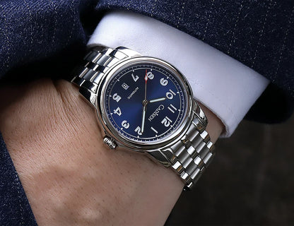 CADISEN C8235 Dress Watch 39MM MIYOTA 8215 Sapphire 5bar Luminous