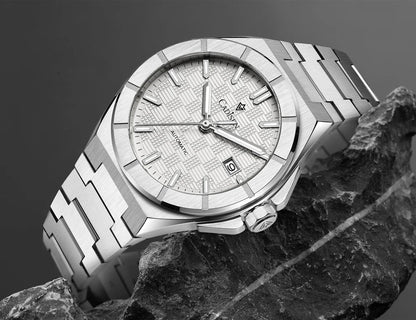 CADISEN Dress Watch C8242 40MM AR Sapphire Seiko NH35 Movt Royal Oak Mod