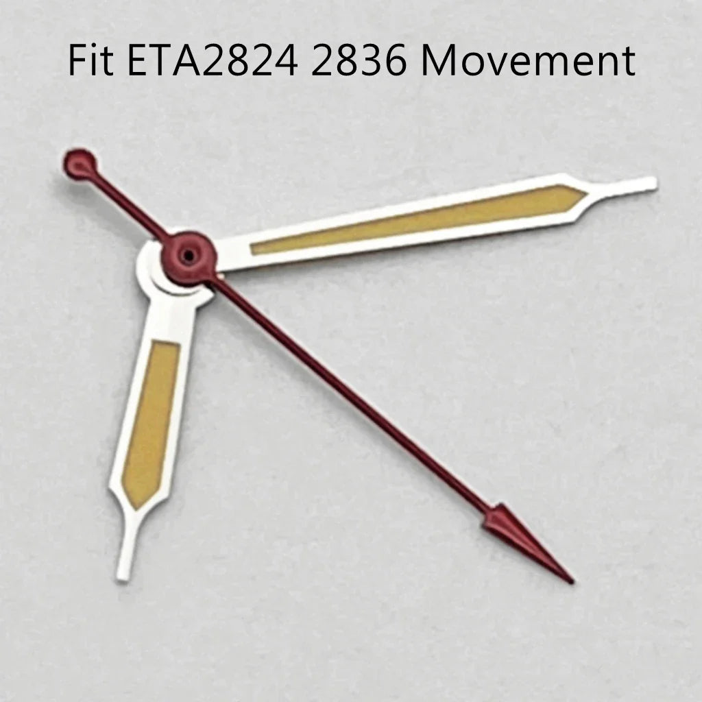 NH35 Hands Silver/Blue Watch Hands Fit NH35 NH36 PT5000 ETA2836 2824 DG2813 3804 Miyota8215 8205 821A Movement Watch Accessories