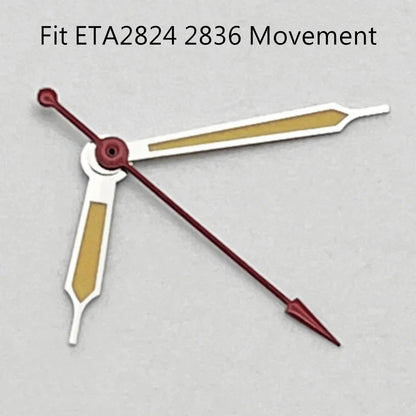 NH35 Hands Silver/Blue Watch Hands Fit NH35 NH36 PT5000 ETA2836 2824 DG2813 3804 Miyota8215 8205 821A Movement Watch Accessories