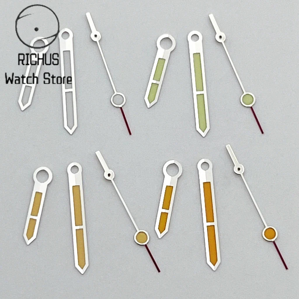 NH35 Hands Silver Watch Hands Fit NH35 NH36 PT5000 ETA2836 2824 DG2813 3804 Miyota8215 8205 821A Movement Watch Accessories