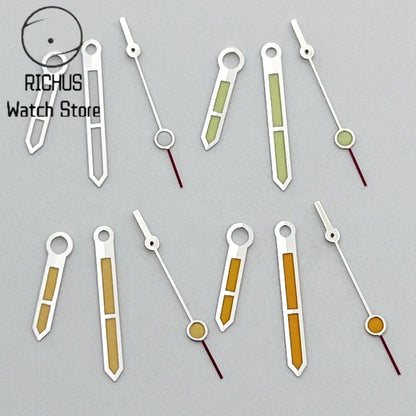 NH35 Hands Silver Watch Hands Fit NH35 NH36 PT5000 ETA2836 2824 DG2813 3804 Miyota8215 8205 821A Movement Watch Accessories