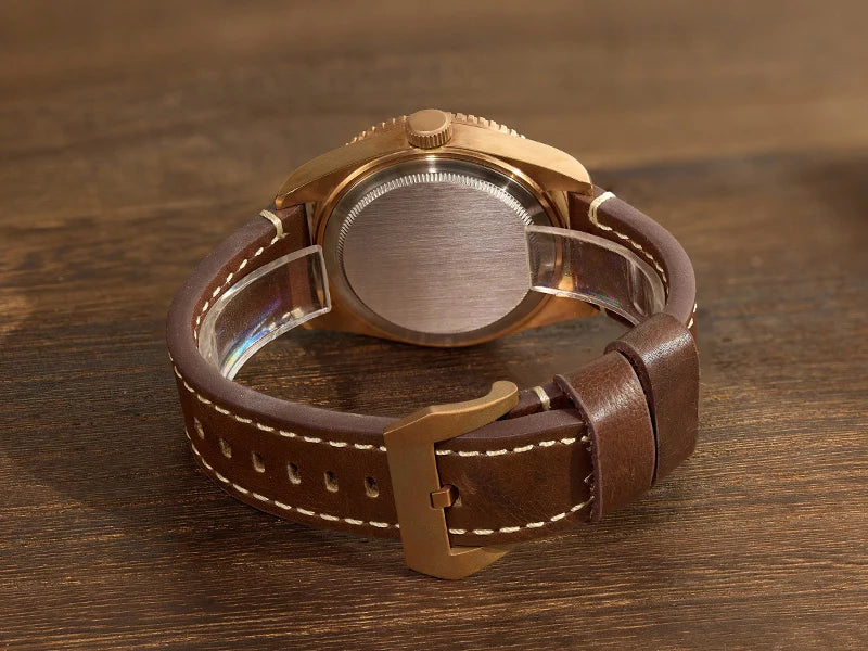 Baltany 44MM Bronze Diving Watch Man S3016 Luxury Sports Watch Super Luminous 20ATM Waterproof NH38 Automatic Mechanical Watches