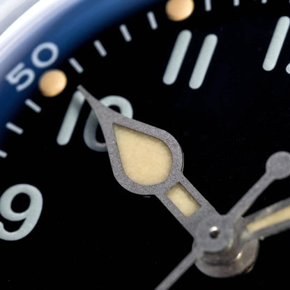 THORN SHY040 A11 Titanium Pilot Watch Military Retro NH35 AR Sapphire Luminous bullet in the back