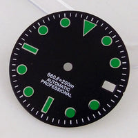 A green dial