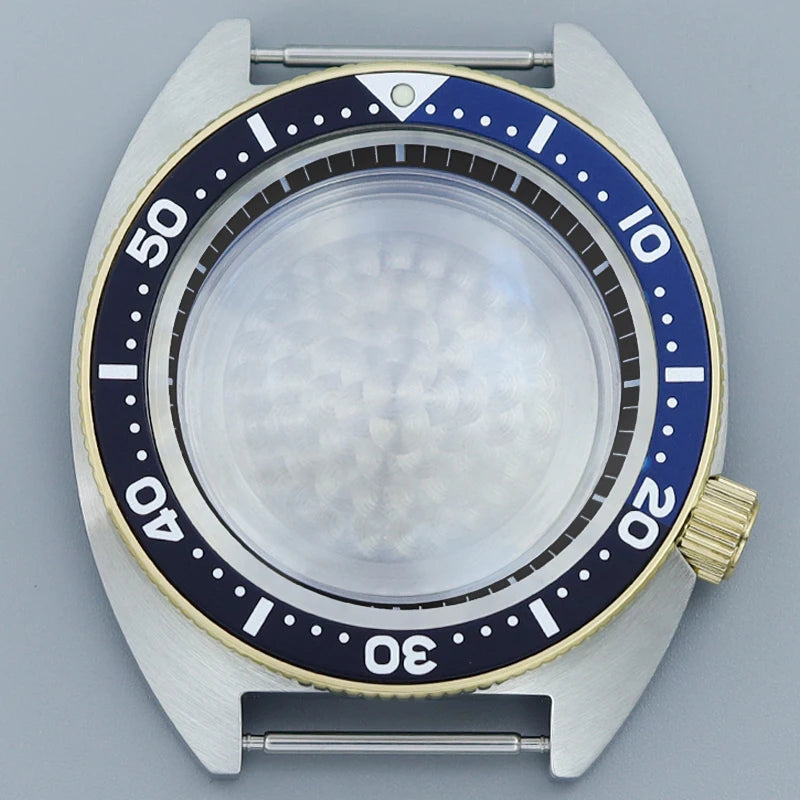 41mm NH35 Watch Case Stainless Steel Accessories For NH35 NH34 Mod Abalone NH36 NH70 Movement 28.5mm Dial Sapphire Crystal Glass