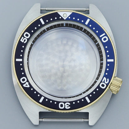 41mm NH35 Watch Case Stainless Steel Accessories For NH35 NH34 Mod Abalone NH36 NH70 Movement 28.5mm Dial Sapphire Crystal Glass