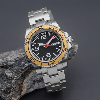 Sterile Submariner Sea Dweller Yacht master NH36 Automatic C3 Lume Sapphire 10bar 41MM